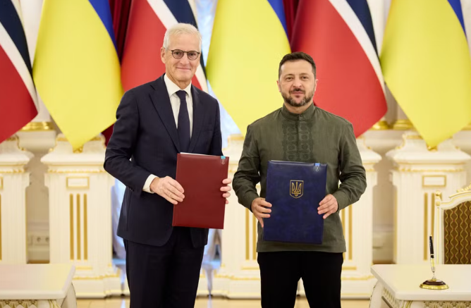 Ukraine và Na Uy ký thỏa thuận quốc phòng, đối tác chiến lược